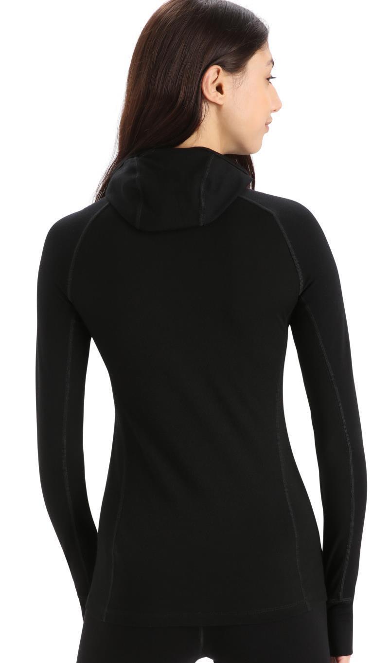 ZoneKnit Insulated LS Hoodie - Womens - Black 3