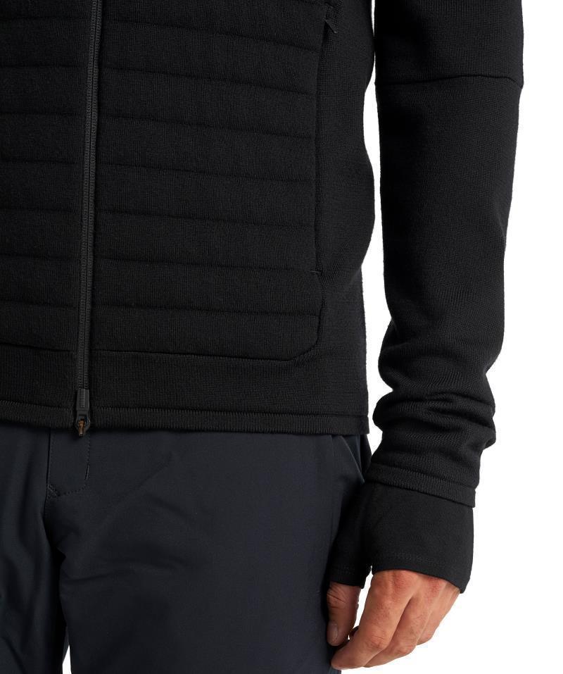 ZoneKnit Insulated LS Zip Hoodie - Mens - Black 8