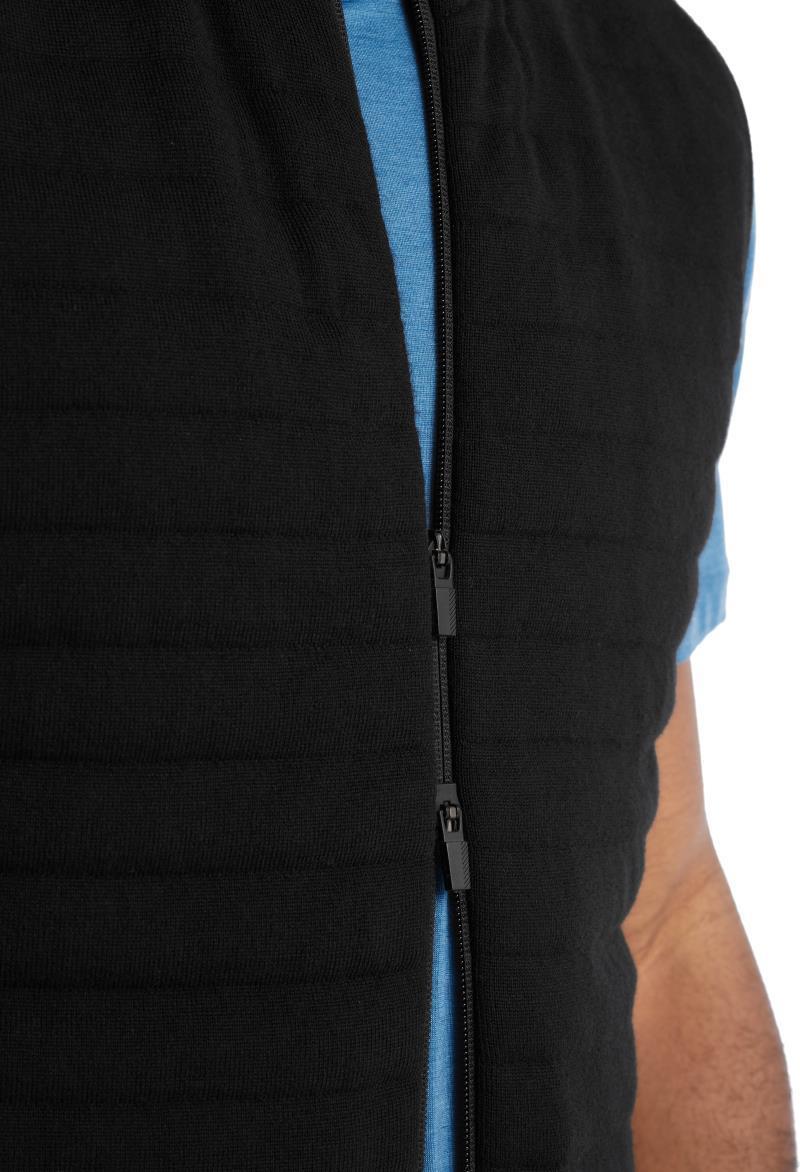 ZoneKnit Insulated Vest - Mens - Black 4