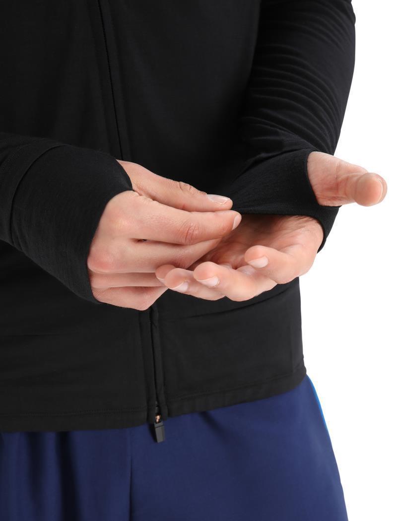 ZoneKnit LS Zip - Mens - Black 7