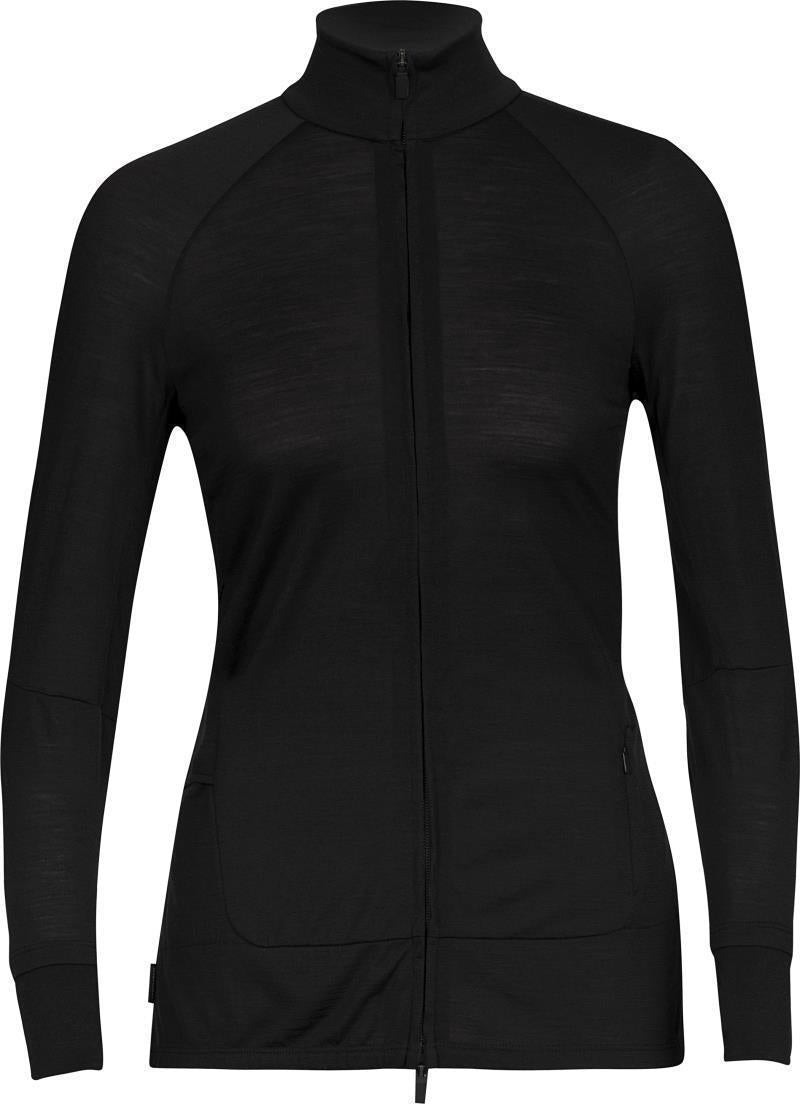 ZoneKnit LS Zip - Womens - Black 1