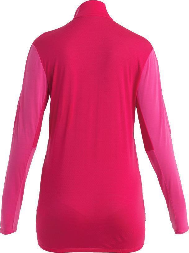 ZoneKnit LS Zip - Womens - Tempo / Electron Pink / CB 2
