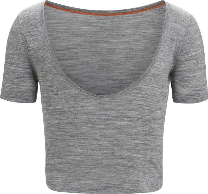 ZoneKnit SS Scoop Back Tee - Womens - Metro Heather 2
