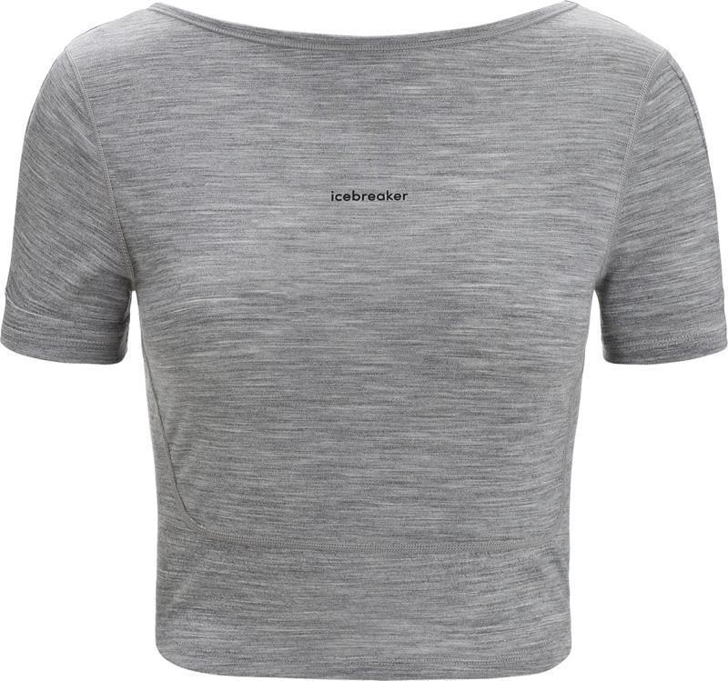 ZoneKnit SS Scoop Back Tee - Womens - Metro Heather 1