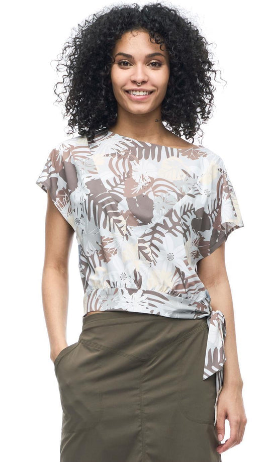 Aleste Top - Womens - Bulle Botanical Print 1