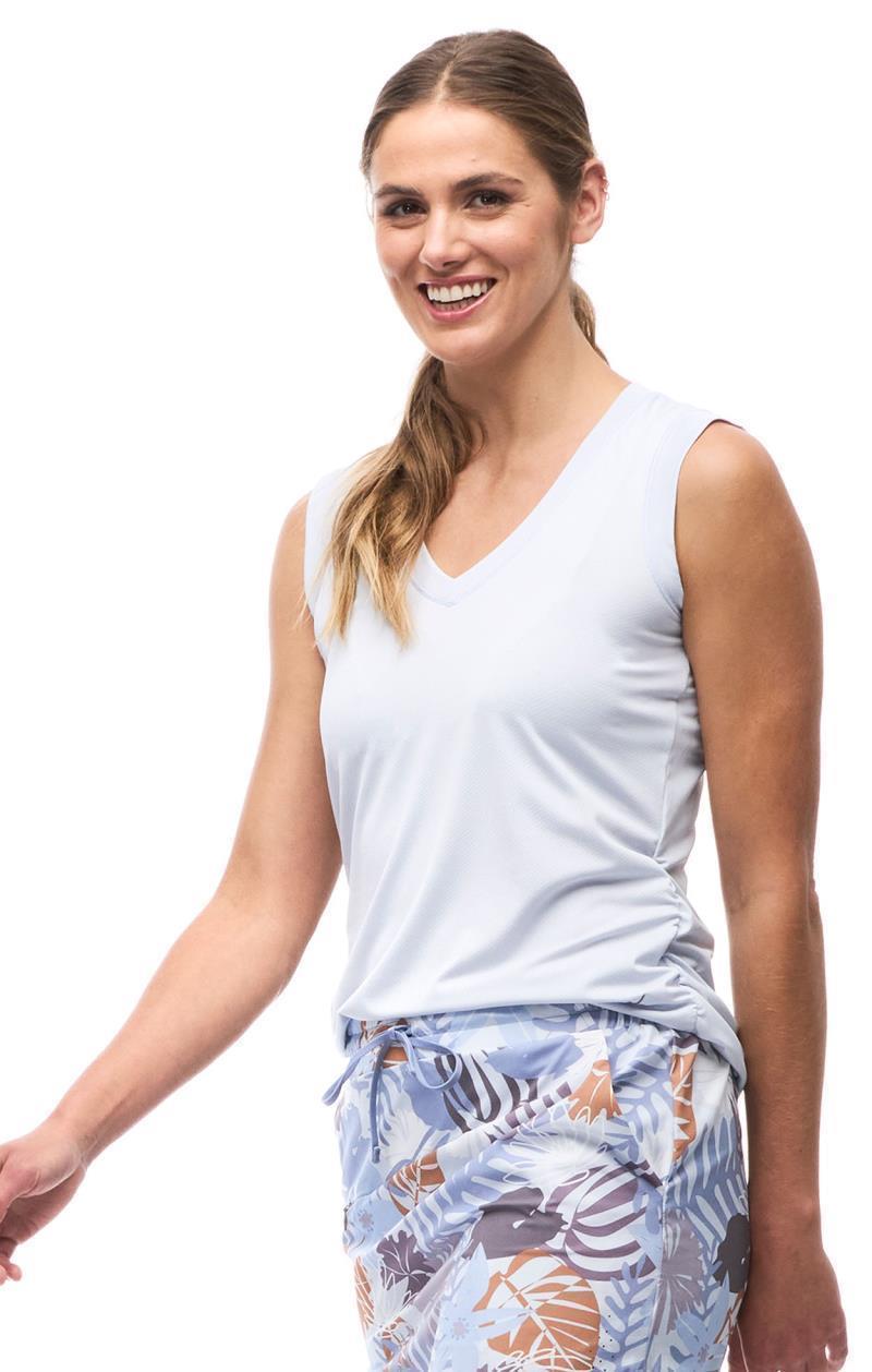 Astrid II Sleeveless Shirt - Womens - Fresh Blue 2