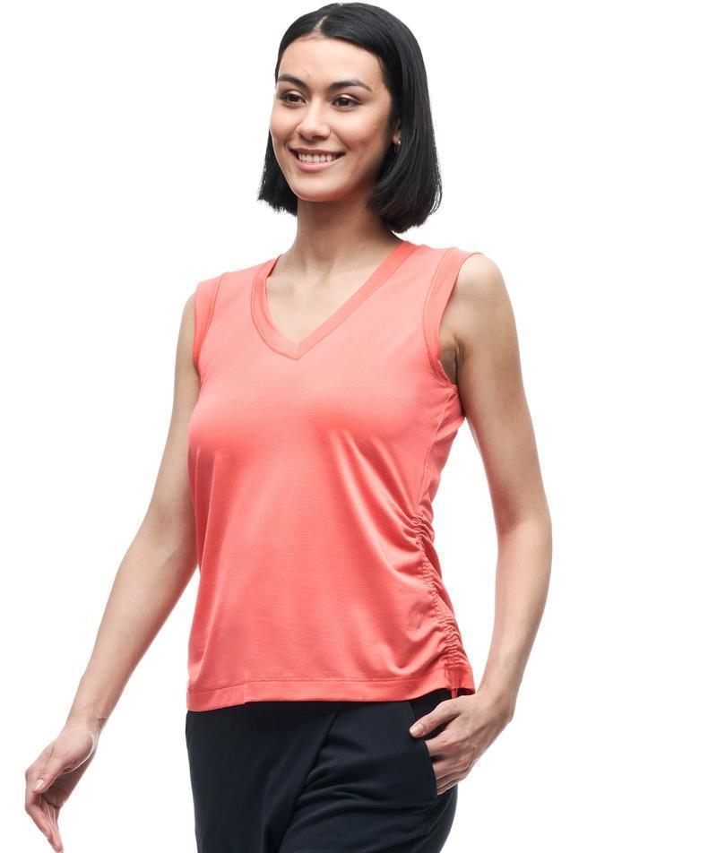 Astrid II Sleeveless Shirt - Womens - Pomelo 3