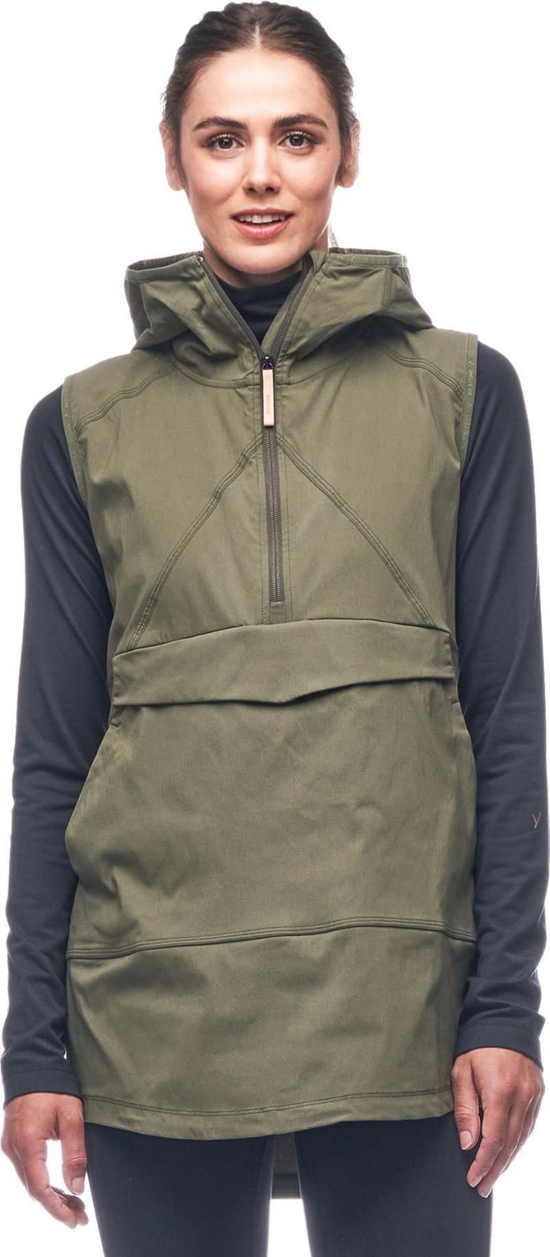 Cangur Hooded Vest - Womens - agate 1