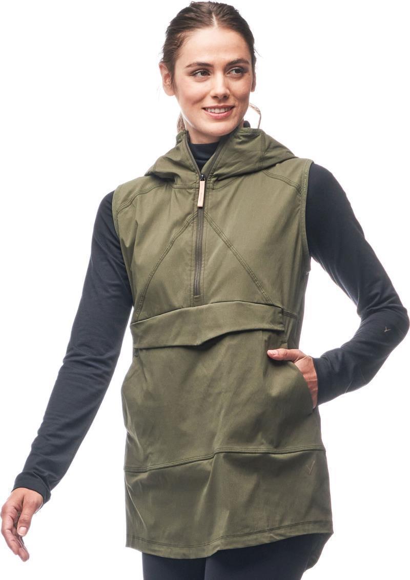 Cangur Hooded Vest - Womens - agate 1