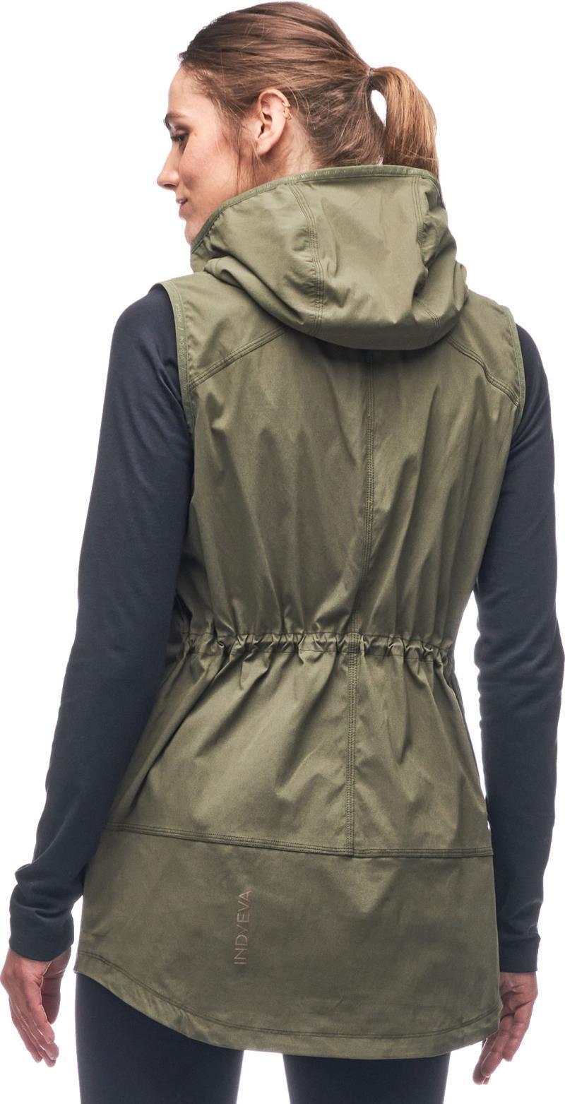 Cangur Hooded Vest - Womens - agate 1