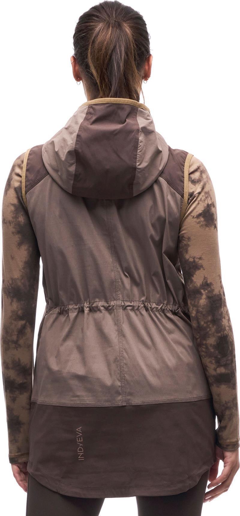 Cangur Hooded Vest - Womens - peppercorn / muddy cb 1