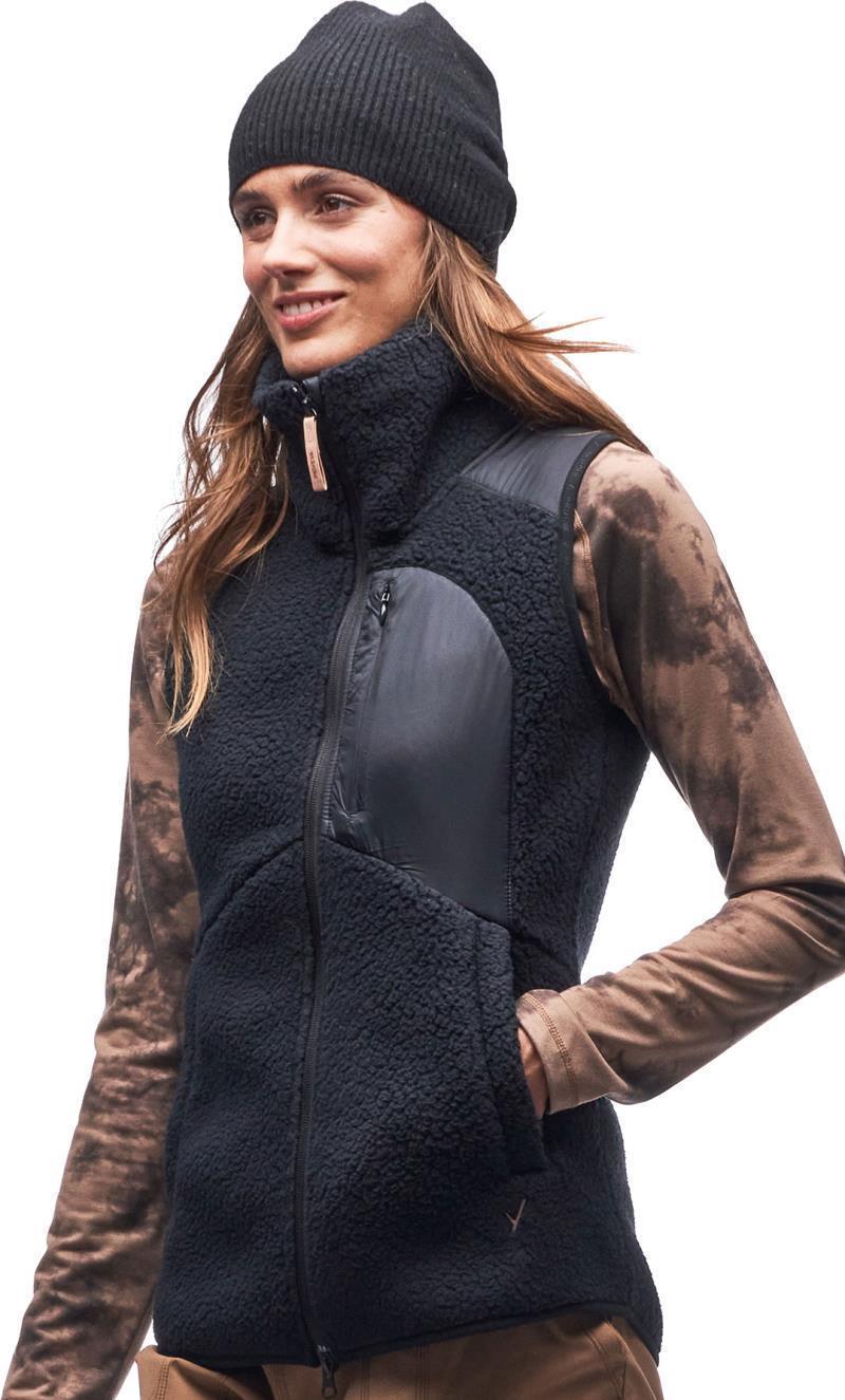 Cordero Full-Zip Sleeveless Vest - Womens - Black 2