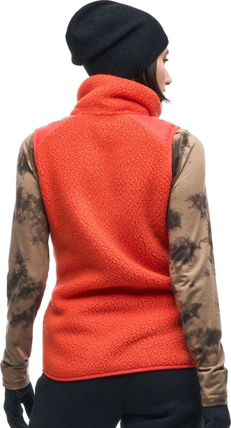 Cordero Full-Zip Sleeveless Vest - Womens - Fire 3