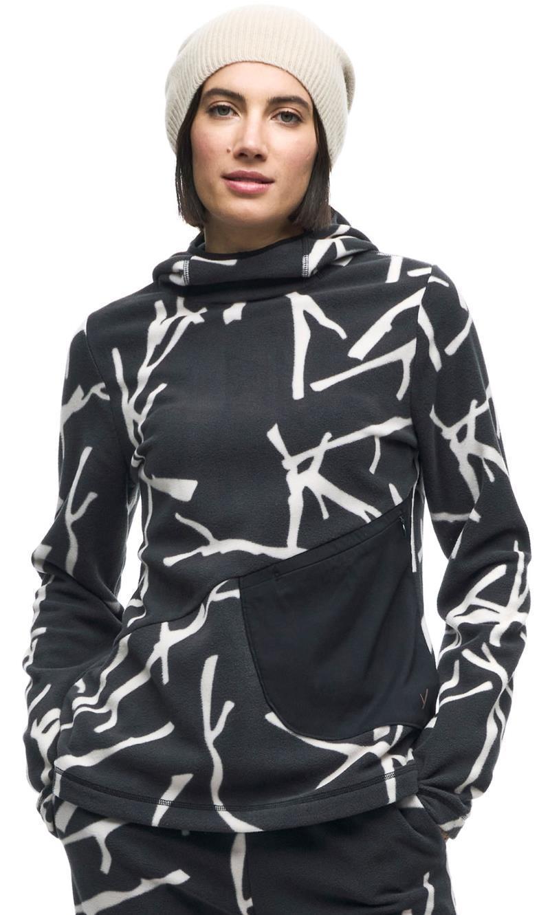 Enak Fleece Pullover Hoodie - Womens - Mercure Y Print 1