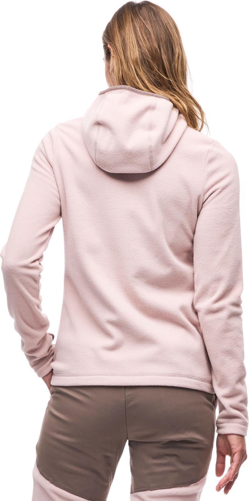 Enak Fleece Pullover Hoodie - Womens - Rose Gold 3