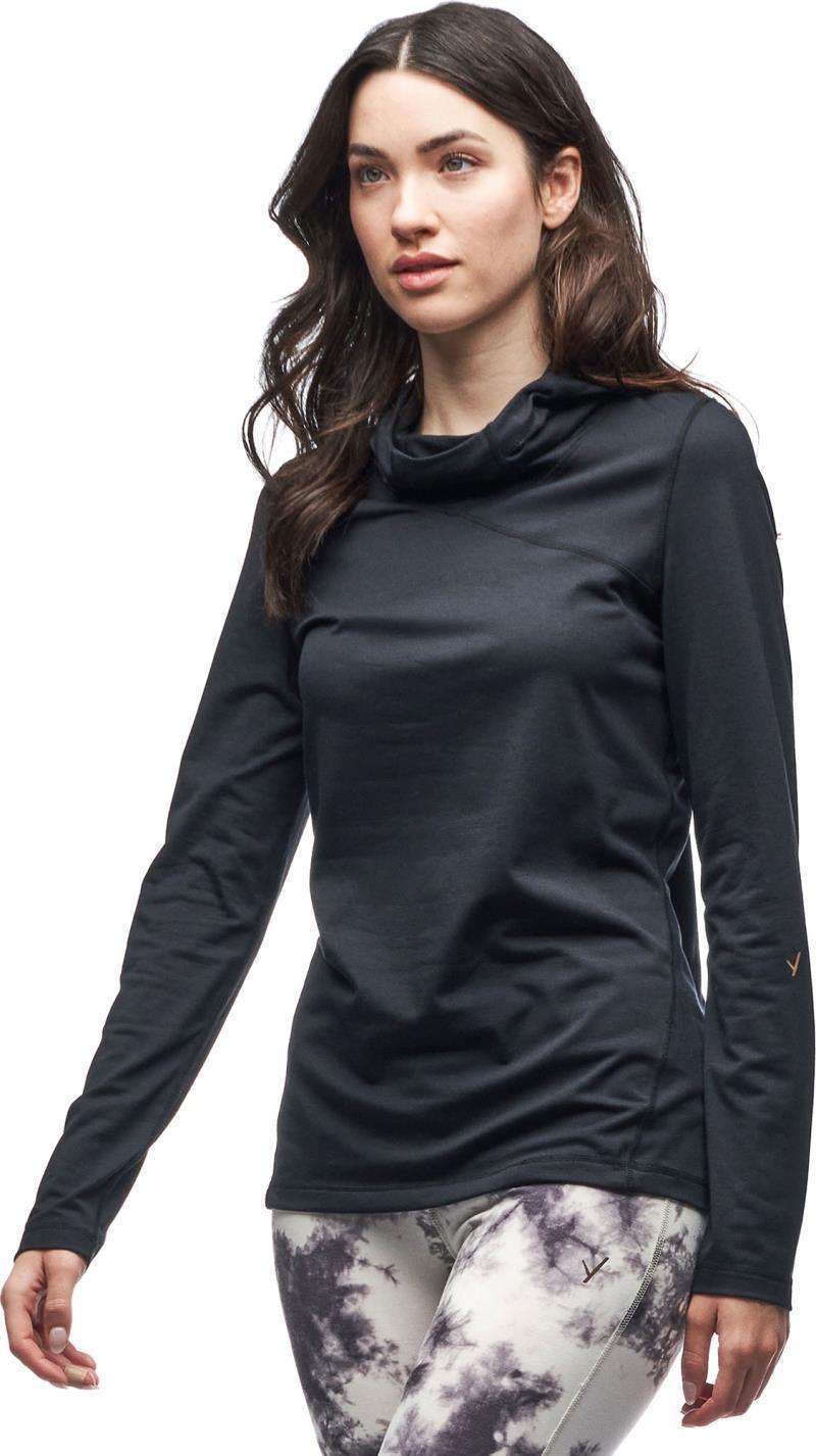 Fusta LS Hooded Sweater - Womens - Black 2