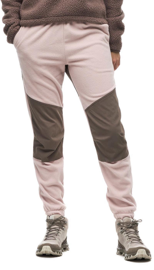 Hatmi Fleece Jogger Pants - Womens - Rose Gold 1