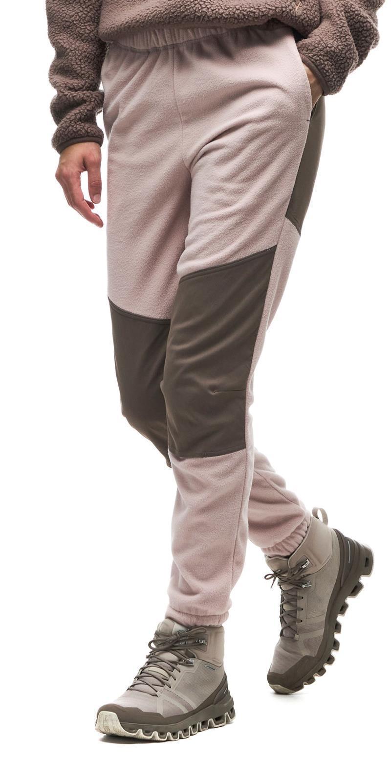 Hatmi Fleece Jogger Pants - Womens - Rose Gold 2