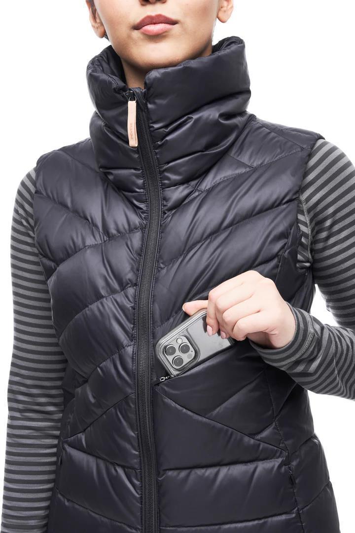 Kapa Long Vest Jacket - Womens - Black 3