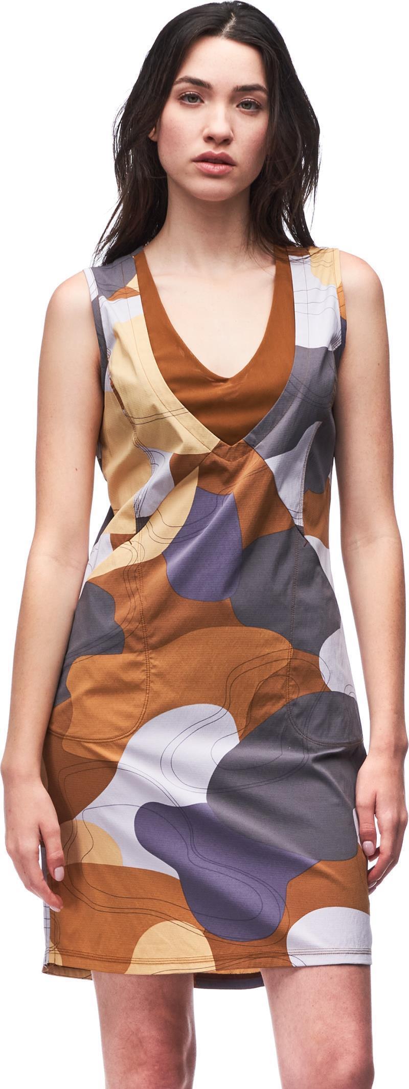 Liike IV Dress - Fig Rock Print 1