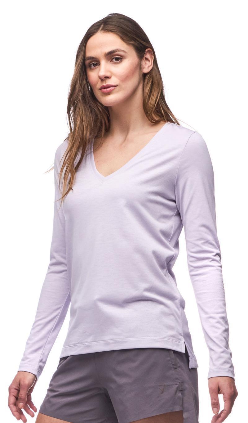 Luna LS V-Neck Shirt - Womens - Euphoria 2