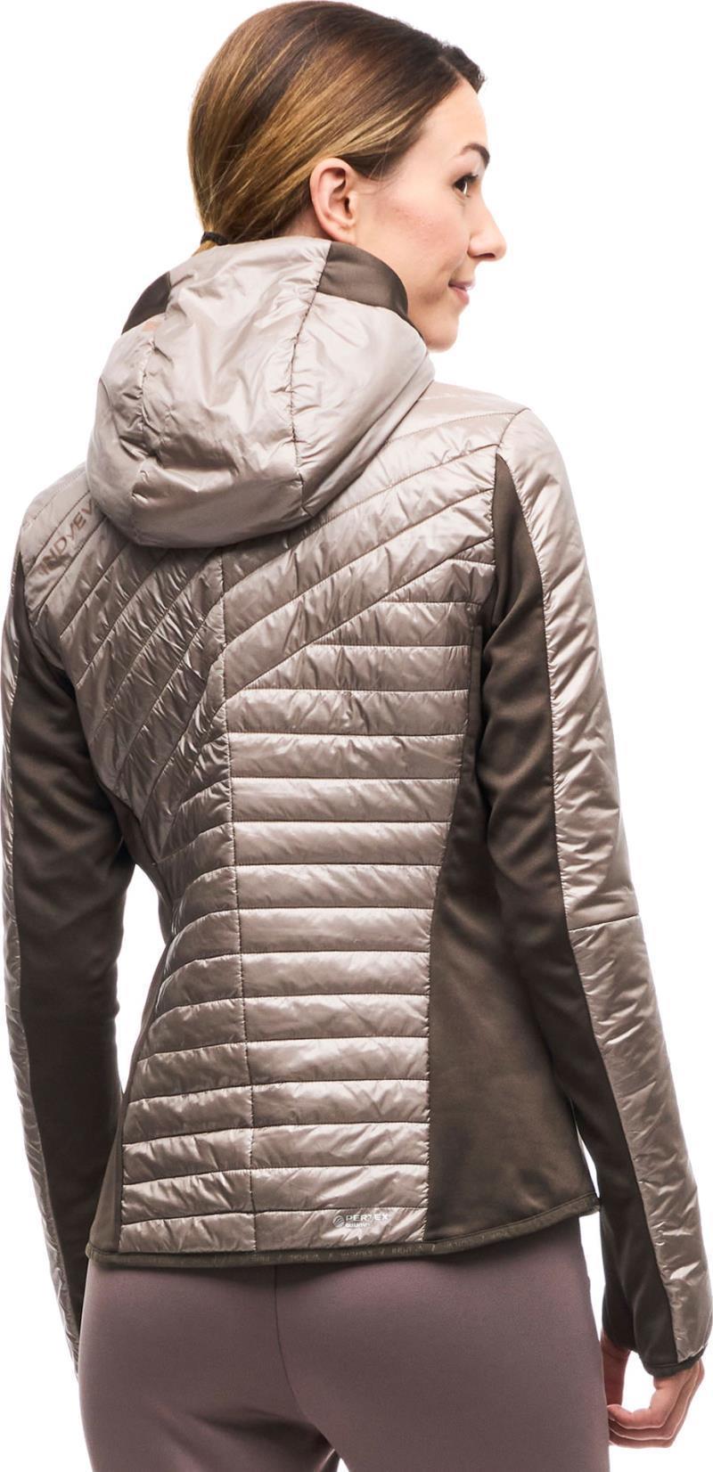Mantar Jacket - Womens - Peppercorn / Mocha CB 3