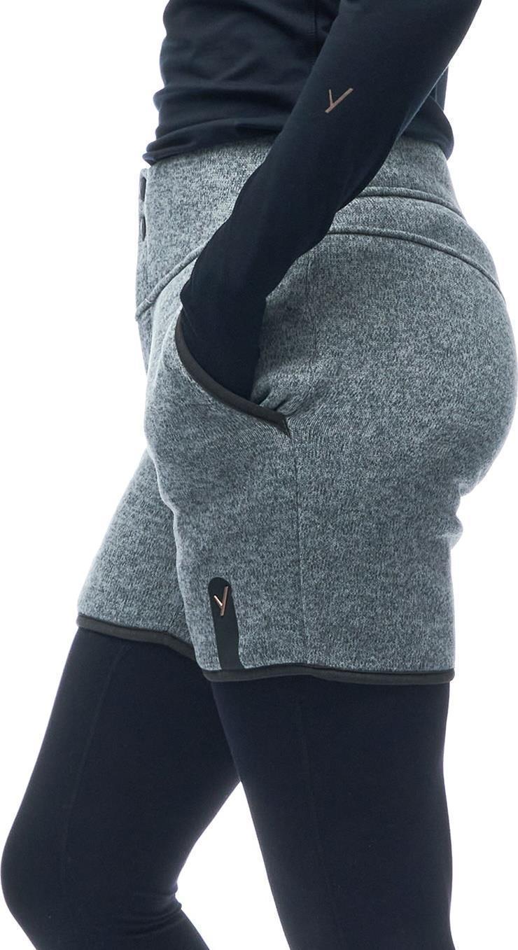 Mitja II Shorts - Womens - Grey Heather 2