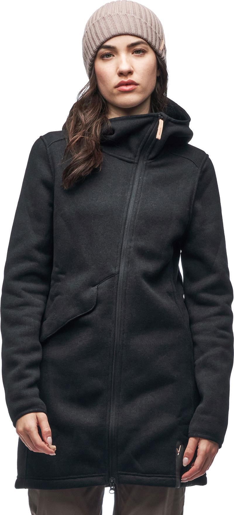 Naoko Thermal Hooded Coat - Womens - Black 1