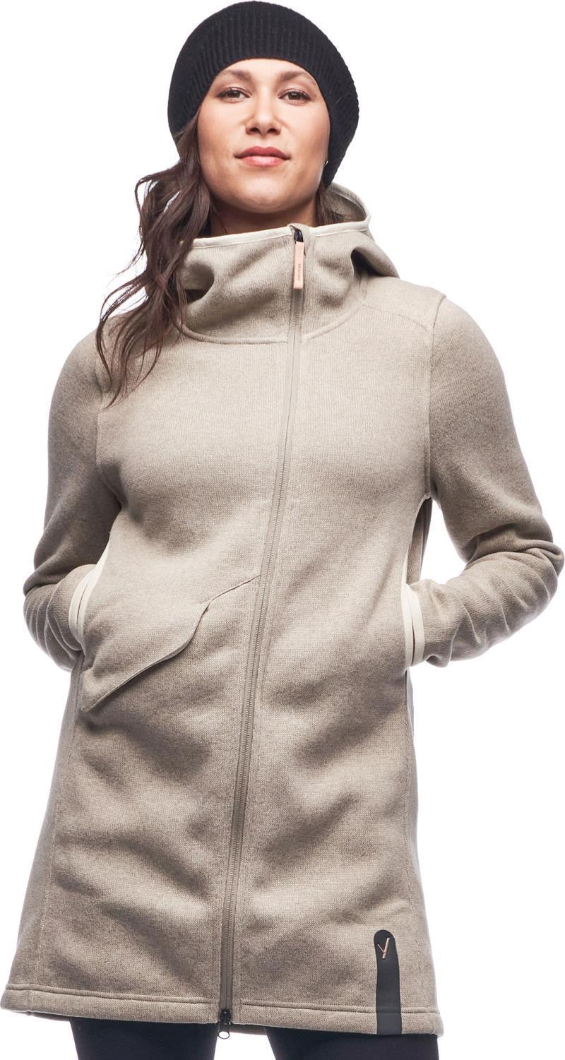 Naoko Thermal Hooded Coat - Womens - Cord 1