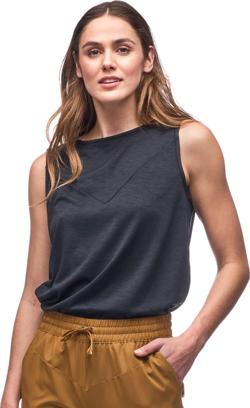 Regata Sleeveless Shirt - Womens - Black 1