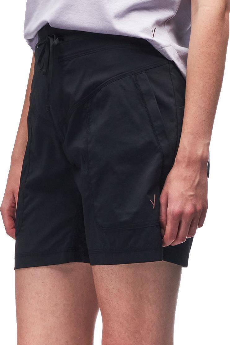 Sahra Shorts, 6" Inseam - Womens - Black 2