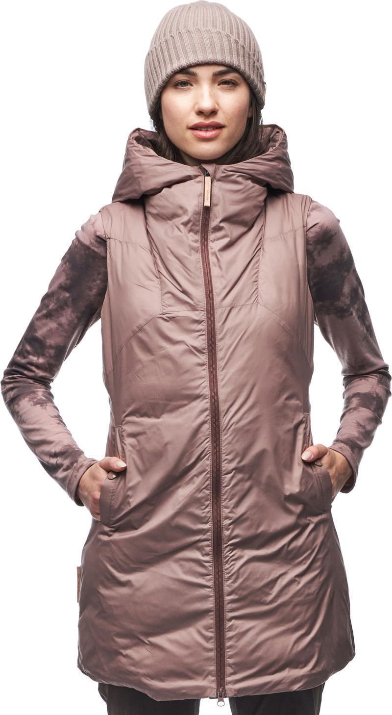 Selimut Full Zip Vest  - Womens - Sepia Rose 1