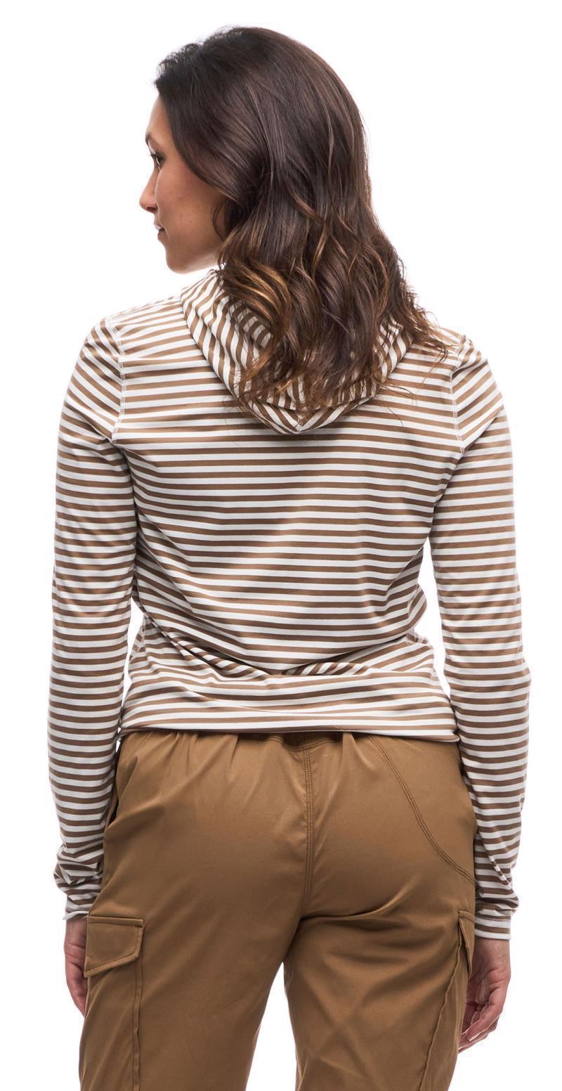 Tulum Hoody - Womens - Baileys / Winter Cloud Stripe 3