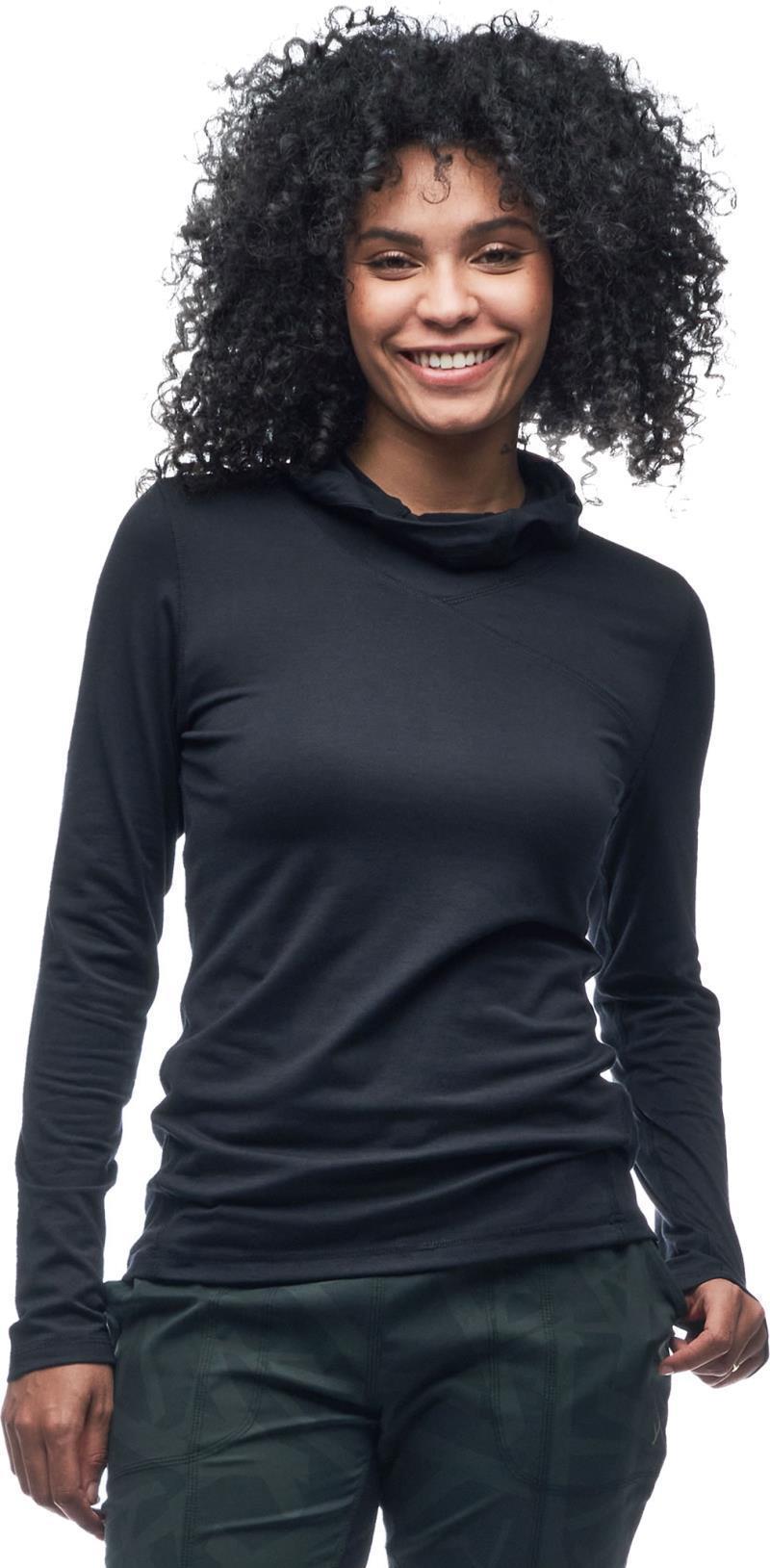 Tulum Hoody - Womens - Black 1
