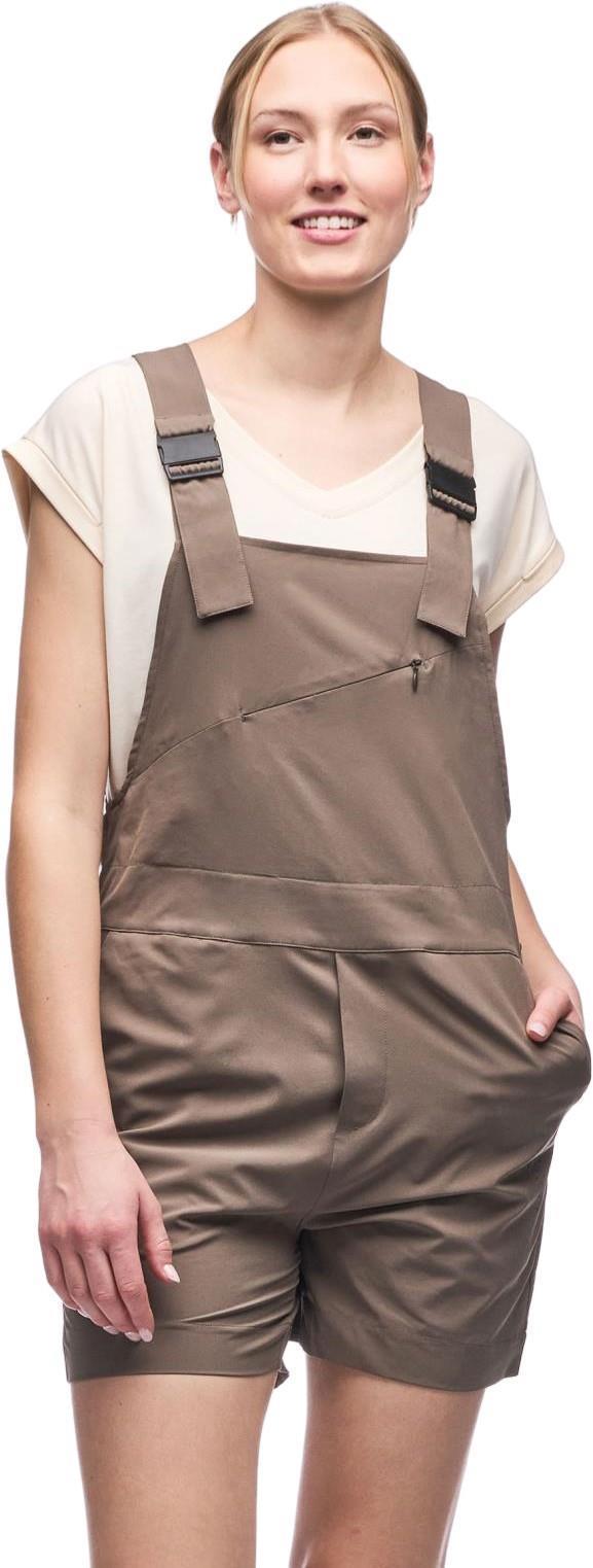 Vane Short Overalls - Womens - Peanut 1