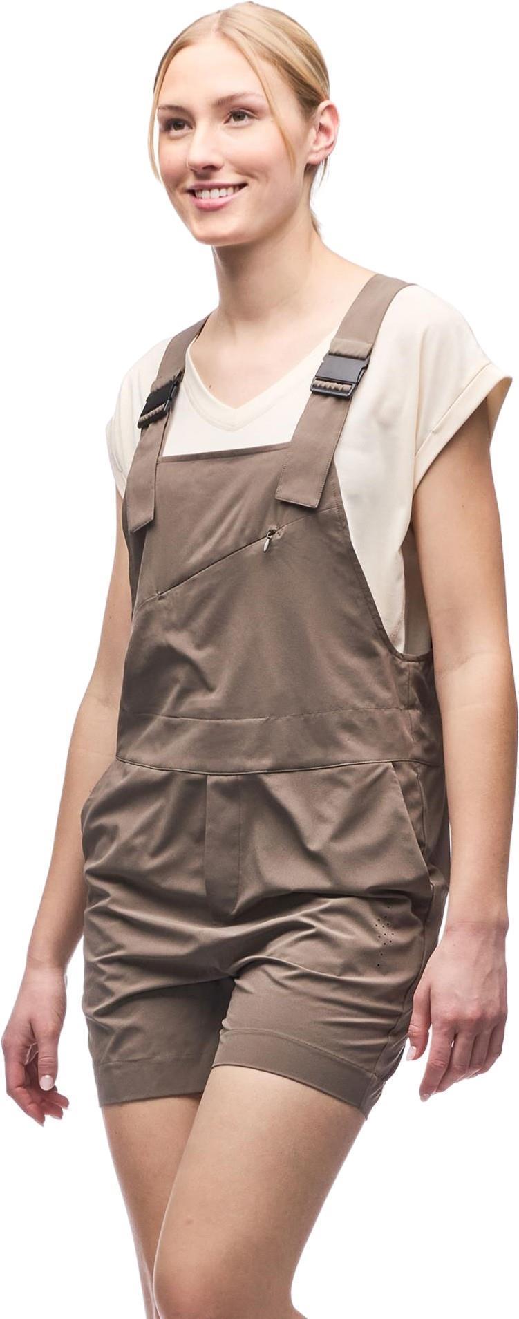 Vane Short Overalls - Womens - Peanut 2