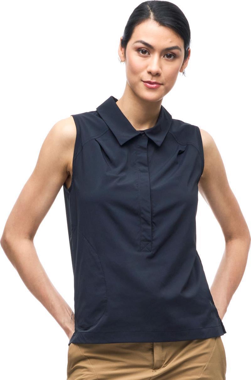 Zufara II Sleeveless Shirt - Womens - Black 1