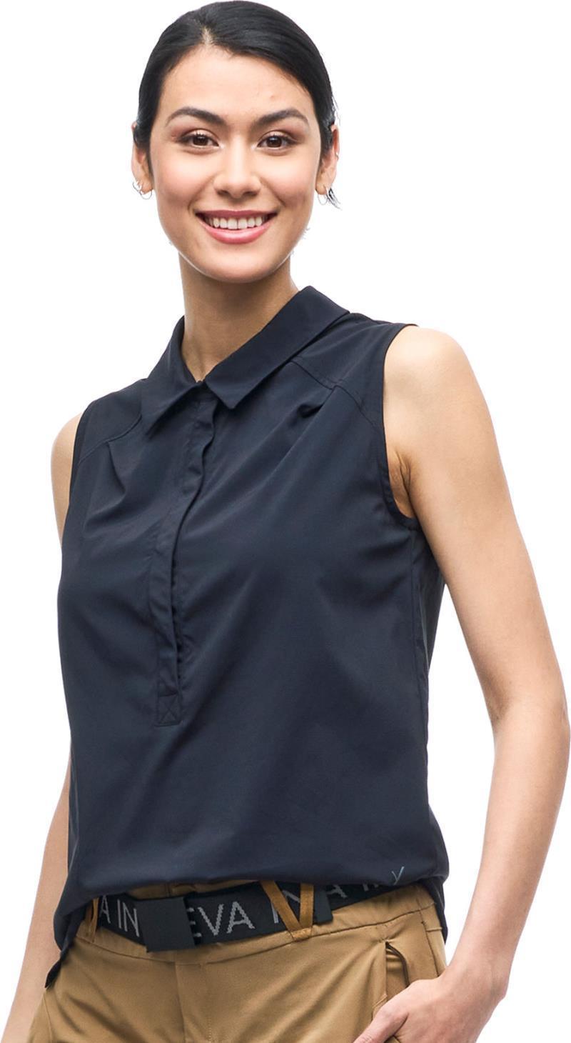Zufara II Sleeveless Shirt - Womens - Black 2