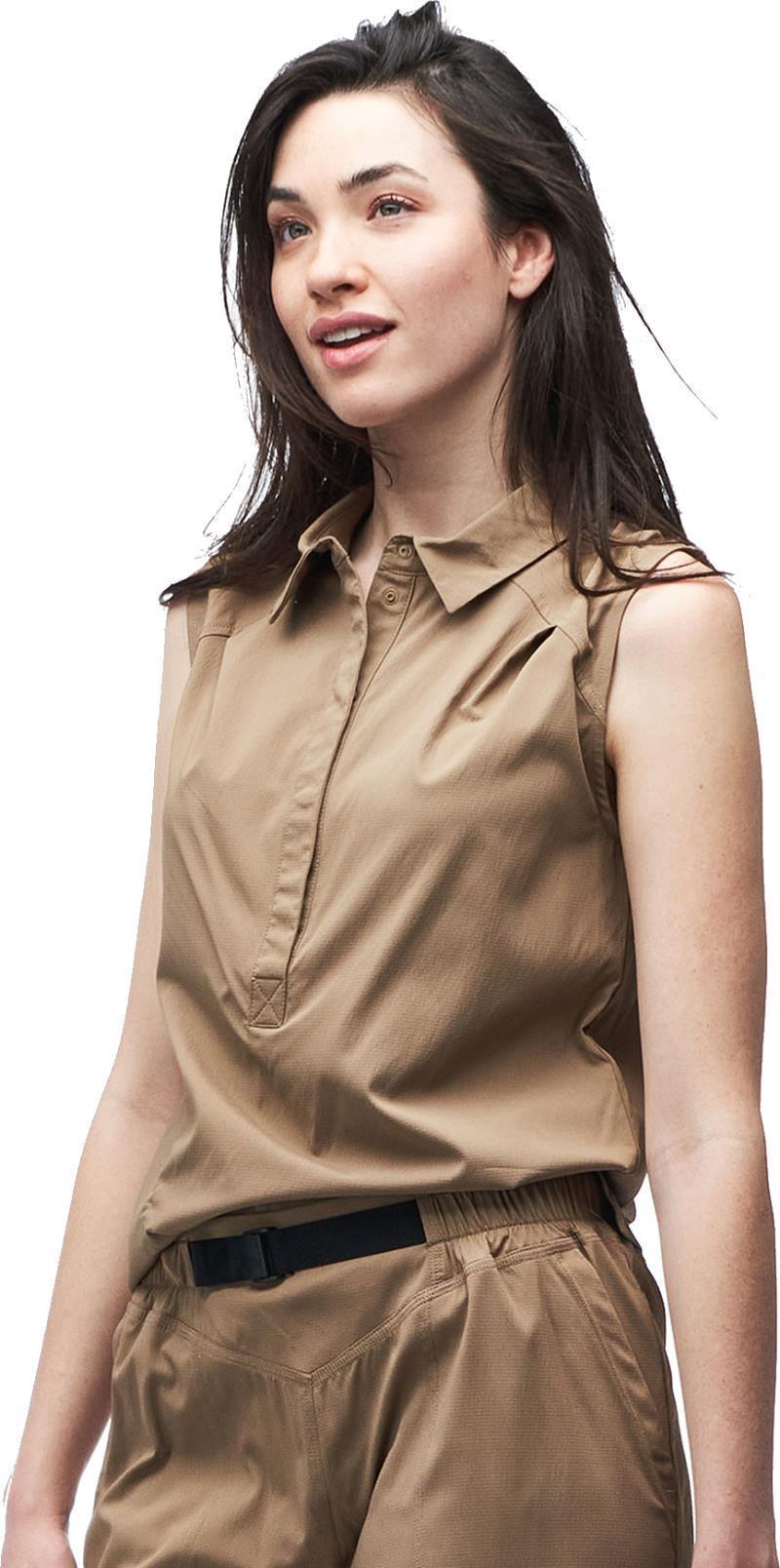 Zufara II Sleeveless Shirt - Womens - Safari 2