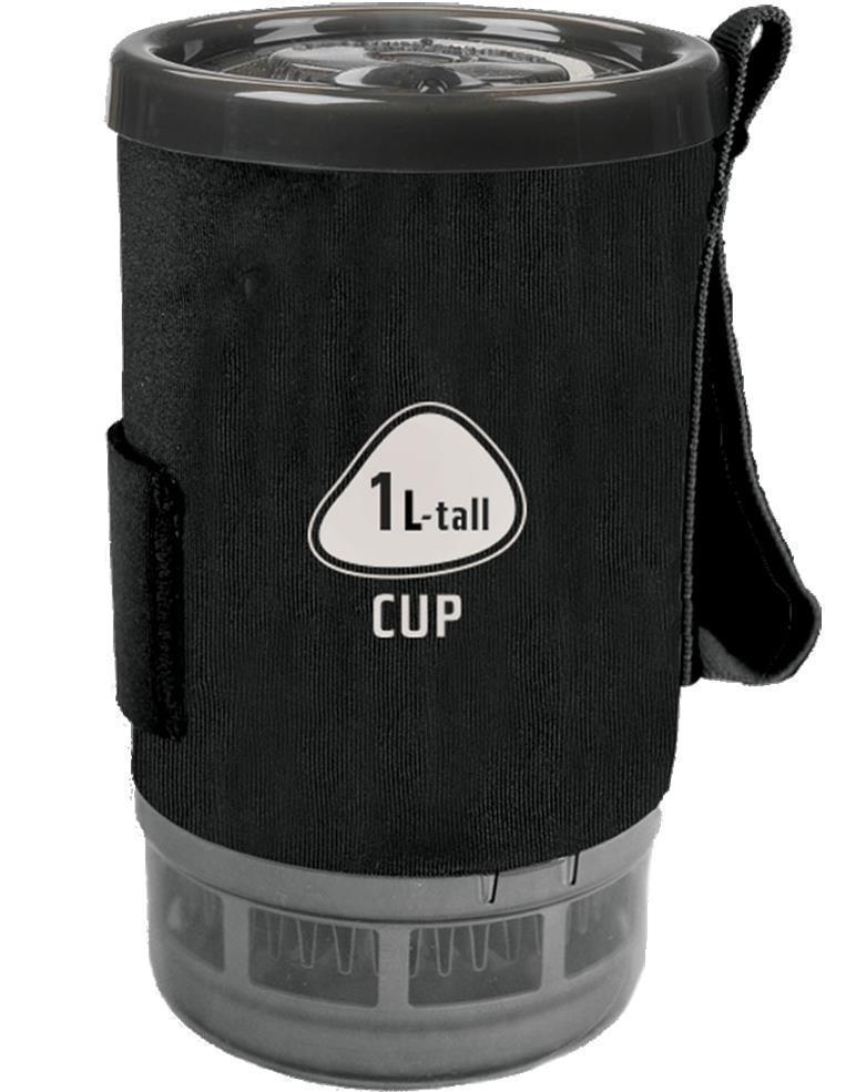 FluxRing Tall Aluminum Spare Cup 1L - Carbon 1