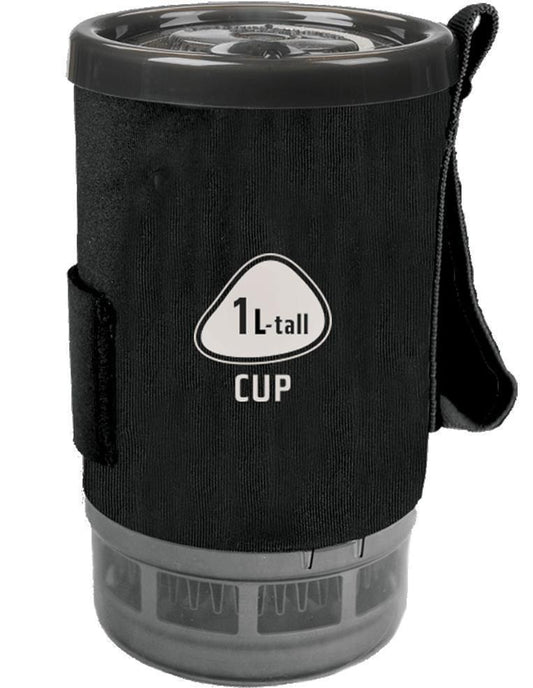 FluxRing Tall Aluminum Spare Cup 1L - Carbon 1