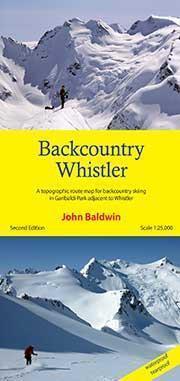 Backcountry Whistler Map - 2nd Edition - Not Applicable 1