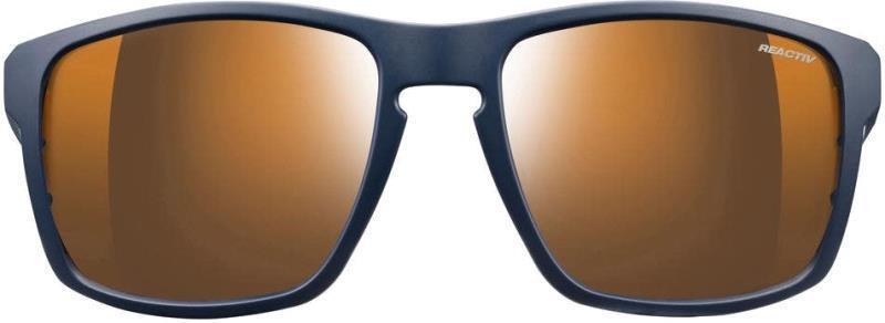 Shield - Blue / Blue / Orange Frame - Reactiv High Mountain 2-4 Brown Lens  - Not Applicable 2