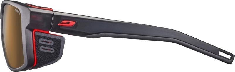 Shield - Translucent Black / Neon Orange Frame - Reacttiv High Mountain 2-4 Brown Lens - Not Applicable 2