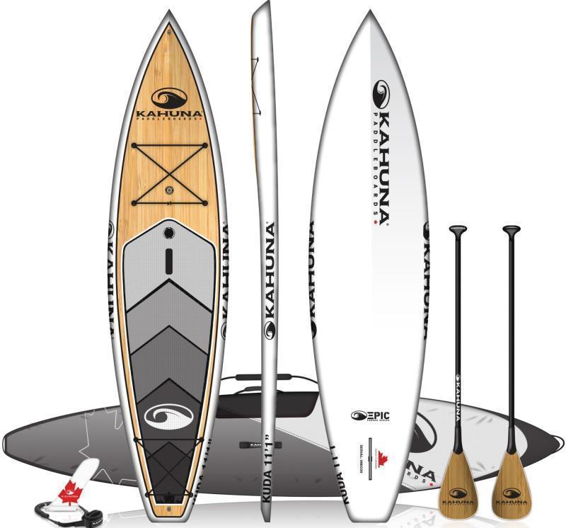 11`1" Epic Kuda - White / Bamboo - Package - Not Applicable 1