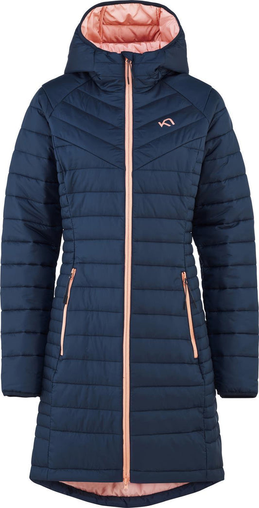 Aada Primaloft Long Jacket - Womens - Marin 1