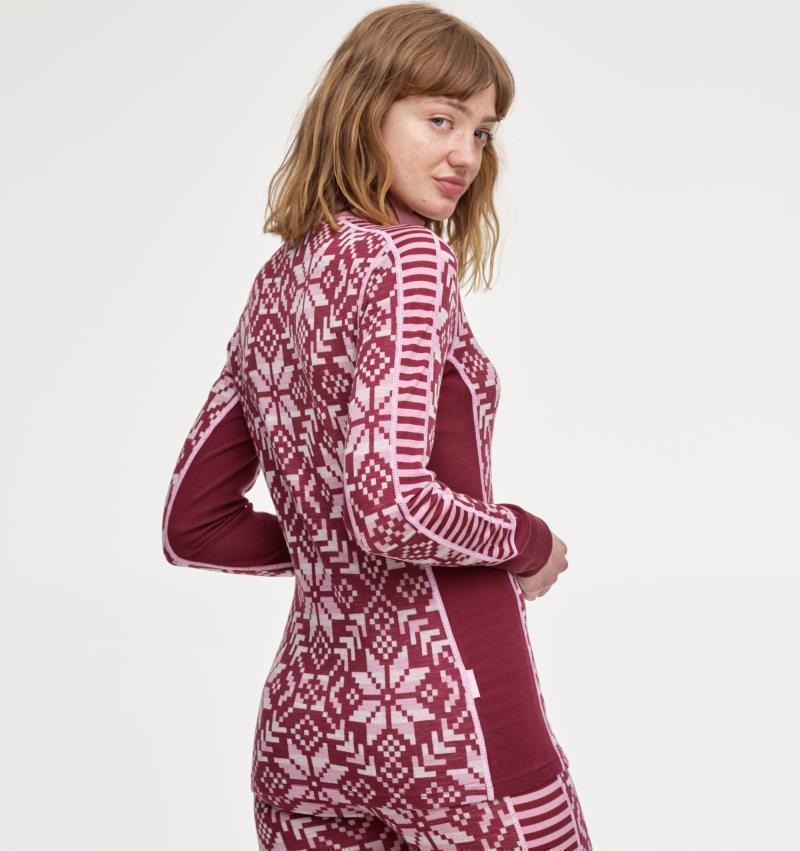 Else Half Zip Baselayer - Womens - Fancy 4