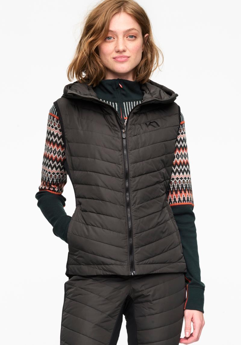 Eva Down Vest - Womens - Black 3