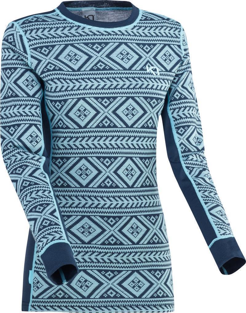 Floke LS Baselayer - Womens - Marin 1