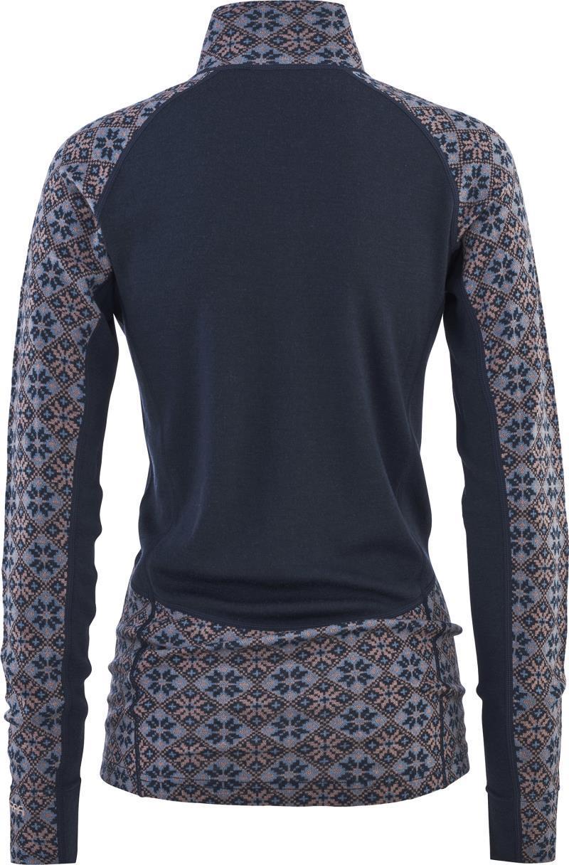 Rose Light Baselayer Half Zip - Womens - Royal 2